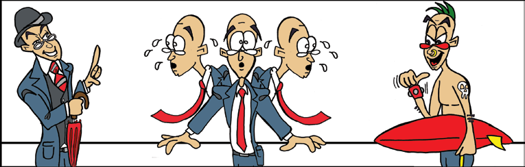 Original cartoon for Are You Generating the Right “Hire Me” Feelings?